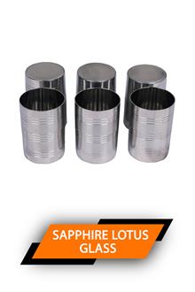 Sapphire Lotus Glass